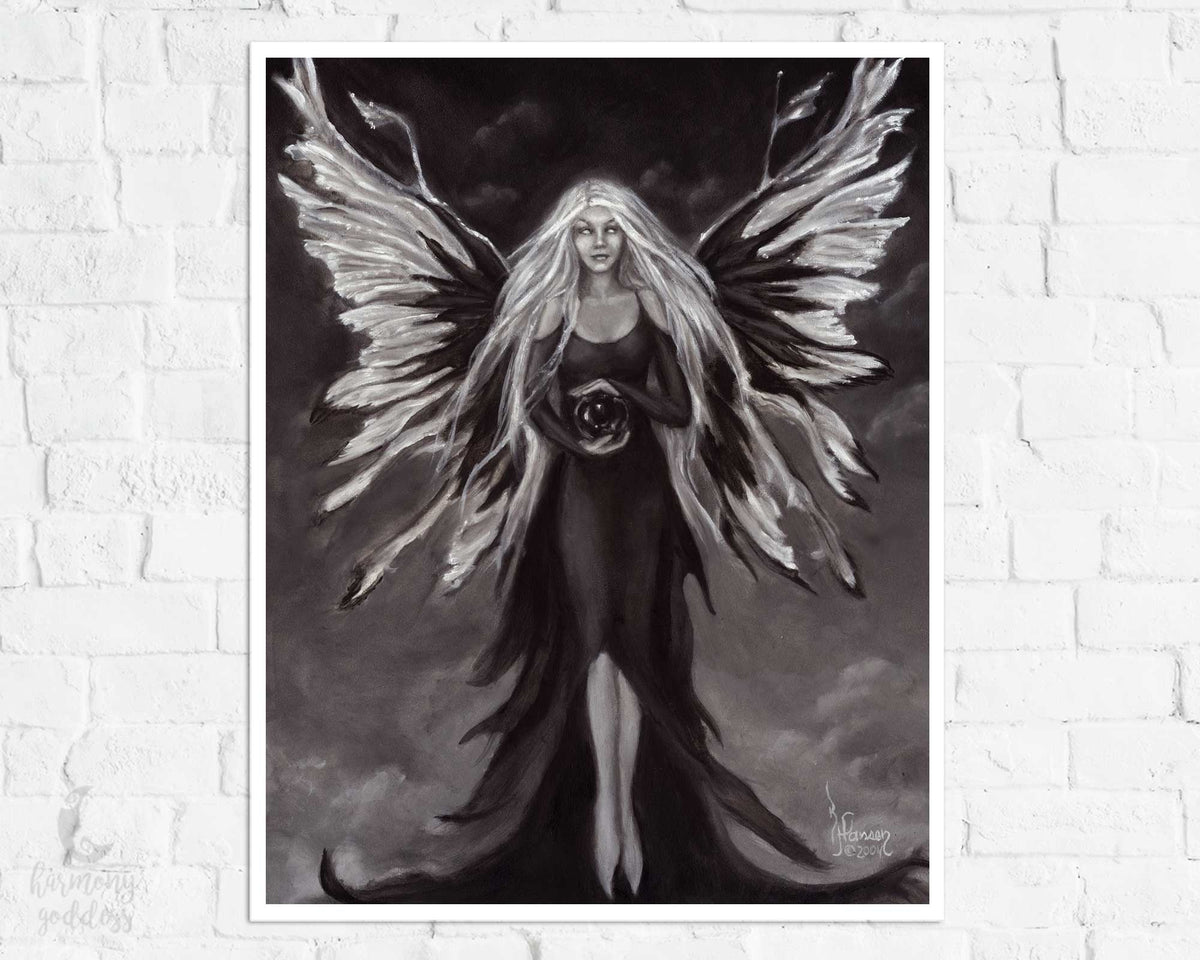 Faerie of Insight Fine Art Print – gothic fairy art