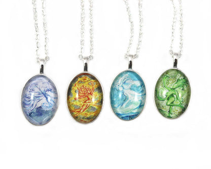 Water Elemental Sprite Necklace