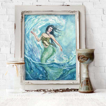Water Elemental Sprite Necklace