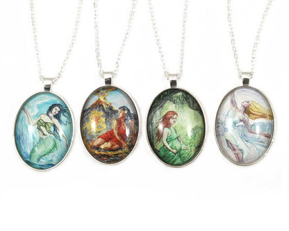 Water Mother Goddess Necklace