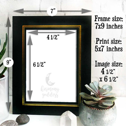Fox Magic Halloween Decor Altar Print