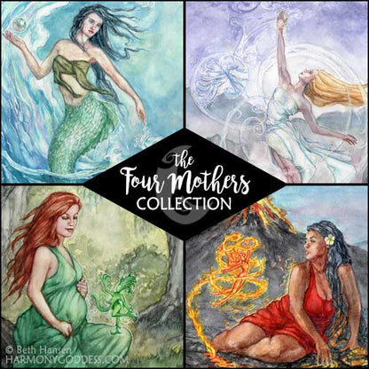Fire Mother Goddess Art Print