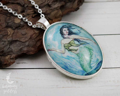 Water Mother Goddess Necklace