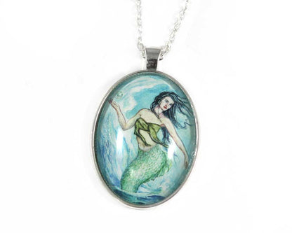 Water Mother Goddess Necklace